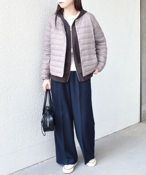 SHIPS / シップス ダウンジャケット・ベスト | SHIPS Colors:〈洗濯機可能・撥水〉ノーカラー ライト ダウン ジャケット | 詳細24