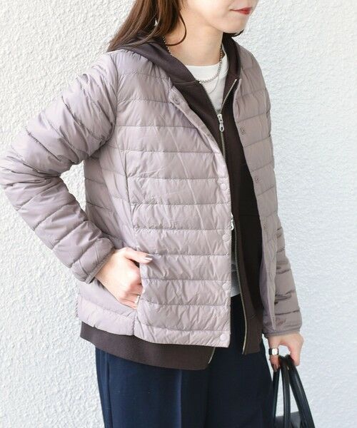 SHIPS / シップス ダウンジャケット・ベスト | SHIPS Colors:〈洗濯機可能・撥水〉ノーカラー ライト ダウン ジャケット | 詳細26