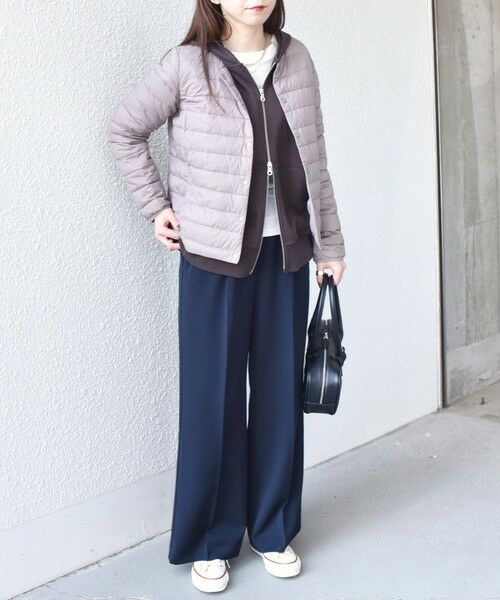 SHIPS / シップス ダウンジャケット・ベスト | SHIPS Colors:〈洗濯機可能・撥水〉ノーカラー ライト ダウン ジャケット | 詳細28