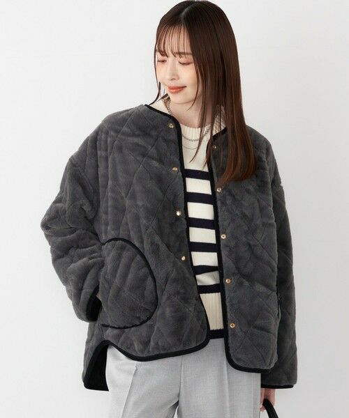 SHIPS / シップス その他アウター | 《一部追加予約》SHIPS Colors:リバーシブル キルティング コート◆ | 詳細28