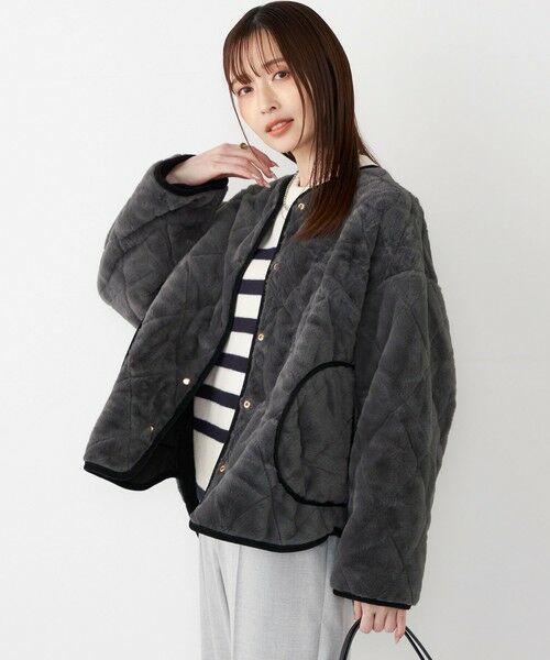 SHIPS / シップス その他アウター | 《一部追加予約》SHIPS Colors:リバーシブル キルティング コート◆ | 詳細30