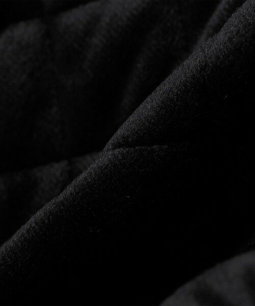 SHIPS / シップス その他アウター | SHIPS Colors:ポリエステルベロア ノーカラー キルティング ジャケット | 詳細2