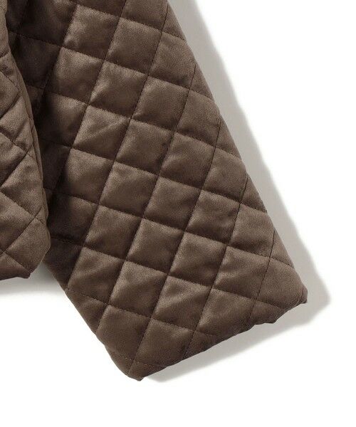 SHIPS / シップス その他アウター | SHIPS Colors:ポリエステルベロア ノーカラー キルティング ジャケット | 詳細21