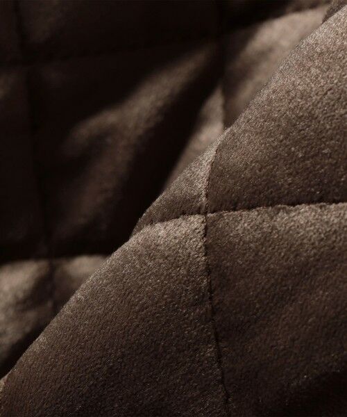 SHIPS / シップス その他アウター | SHIPS Colors:ポリエステルベロア ノーカラー キルティング ジャケット | 詳細24