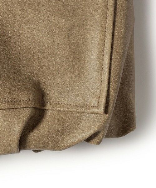 SHIPS / シップス レザーブルゾン・ジャケット | SHIPS Colors:バイカー ジャケット | 詳細17