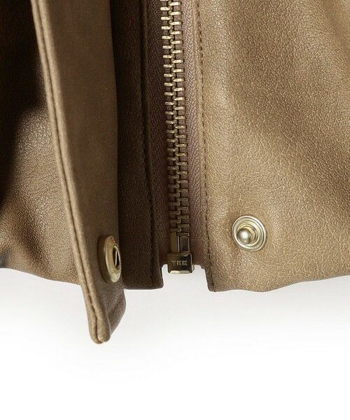 SHIPS / シップス レザーブルゾン・ジャケット | SHIPS Colors:バイカー ジャケット | 詳細19