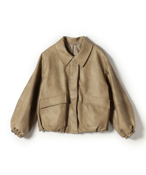 SHIPS / シップス レザーブルゾン・ジャケット | SHIPS Colors:バイカー ジャケット | 詳細8