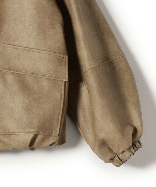 SHIPS / シップス レザーブルゾン・ジャケット | SHIPS Colors:バイカー ジャケット | 詳細15