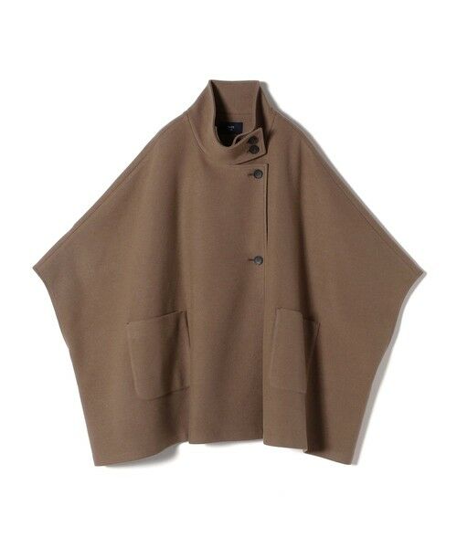 SHIPS / シップス ポンチョ | SHIPS Colors:〈手洗い可能〉ジャージー メルトン ポンチョ◇ | 詳細1