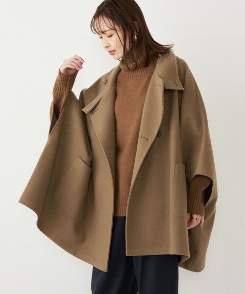 SHIPS / シップス ポンチョ | SHIPS Colors:〈手洗い可能〉ジャージー メルトン ポンチョ◇ | 詳細11