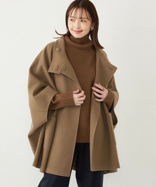 SHIPS / シップス ポンチョ | SHIPS Colors:〈手洗い可能〉ジャージー メルトン ポンチョ◇ | 詳細12