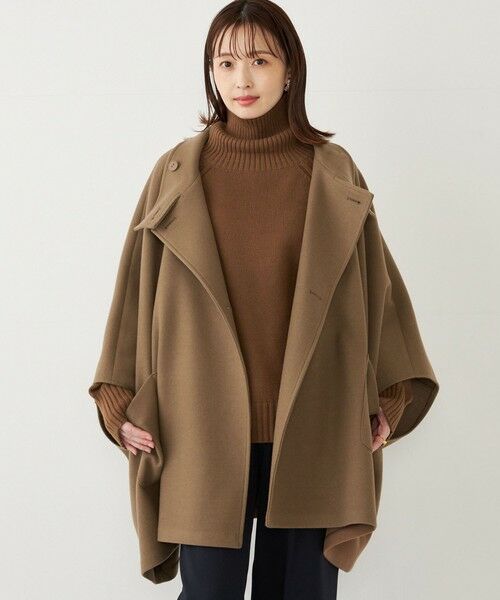 SHIPS / シップス ポンチョ | SHIPS Colors:〈手洗い可能〉ジャージー メルトン ポンチョ◇ | 詳細13