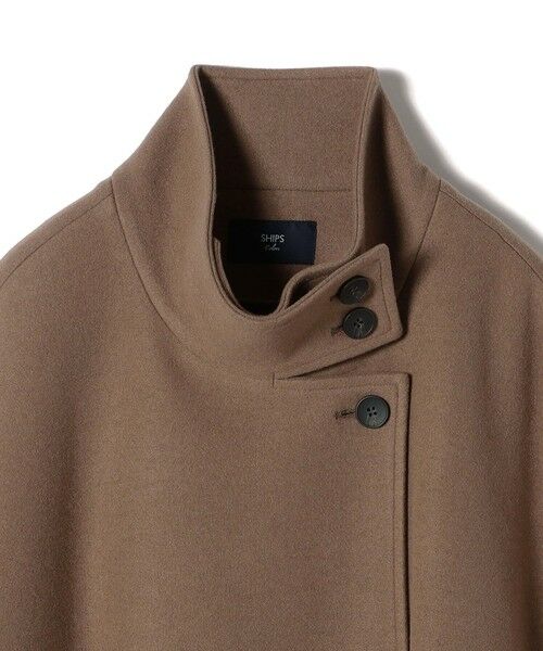 SHIPS / シップス ポンチョ | SHIPS Colors:〈手洗い可能〉ジャージー メルトン ポンチョ◇ | 詳細5