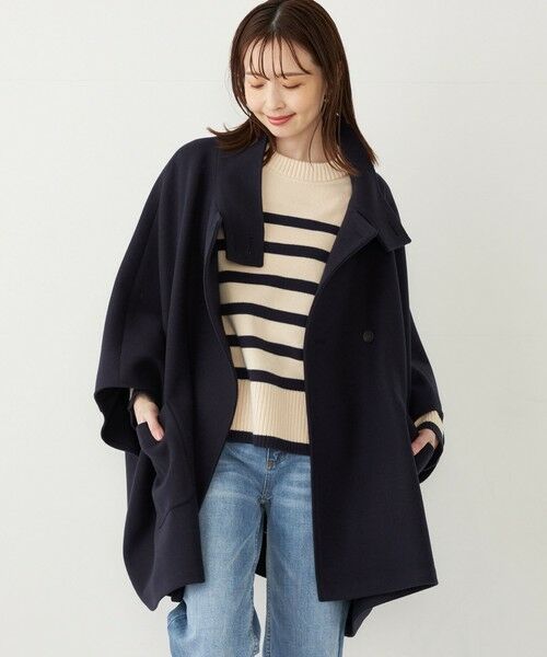 SHIPS / シップス ポンチョ | SHIPS Colors:〈手洗い可能〉ジャージー メルトン ポンチョ◇ | 詳細25