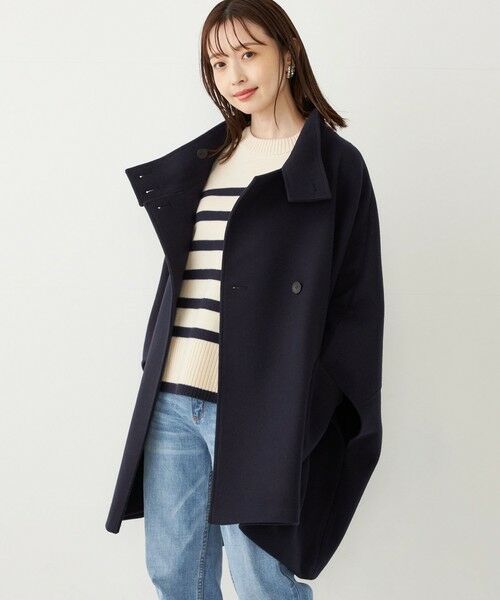 SHIPS / シップス ポンチョ | SHIPS Colors:〈手洗い可能〉ジャージー メルトン ポンチョ◇ | 詳細27