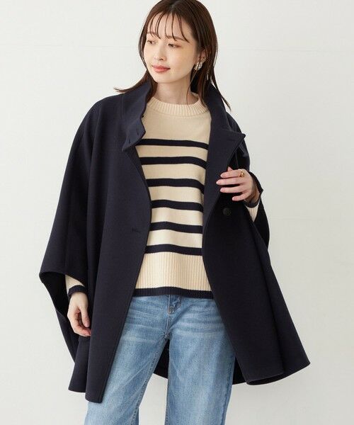 SHIPS / シップス ポンチョ | SHIPS Colors:〈手洗い可能〉ジャージー メルトン ポンチョ◇ | 詳細28