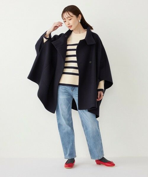SHIPS / シップス ポンチョ | SHIPS Colors:〈手洗い可能〉ジャージー メルトン ポンチョ◇ | 詳細30