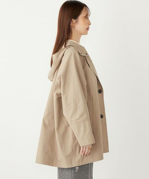 SHIPS / シップス トレンチコート | SHIPS Colors:フード トレンチ ハーフ コート | 詳細17