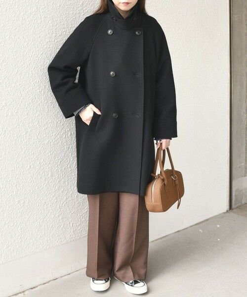 SHIPS / シップス ステンカラーコート | SHIPS Colors:SUPER100 ラグランスリーブ ダブルボタン コート◇ | 詳細14