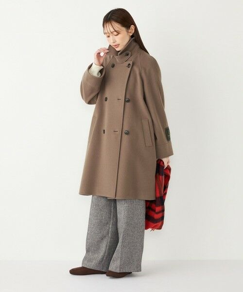 SHIPS / シップス ステンカラーコート | SHIPS Colors:SUPER100 ラグランスリーブ ダブルボタン コート◇ | 詳細28