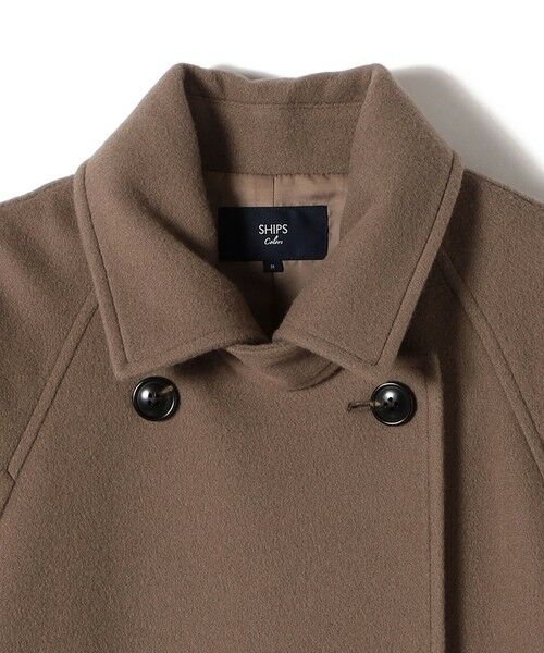 SHIPS / シップス ステンカラーコート | SHIPS Colors:SUPER100 ラグランスリーブ ダブルボタン コート◇ | 詳細22