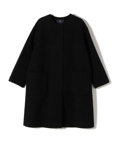 SHIPS / シップス その他アウター | SHIPS Colors:SUPER100 ウール ノーカラー コート◇ | 詳細1