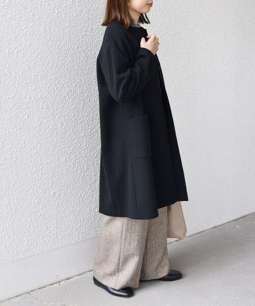 SHIPS / シップス その他アウター | SHIPS Colors:SUPER100 ウール ノーカラー コート◇ | 詳細9