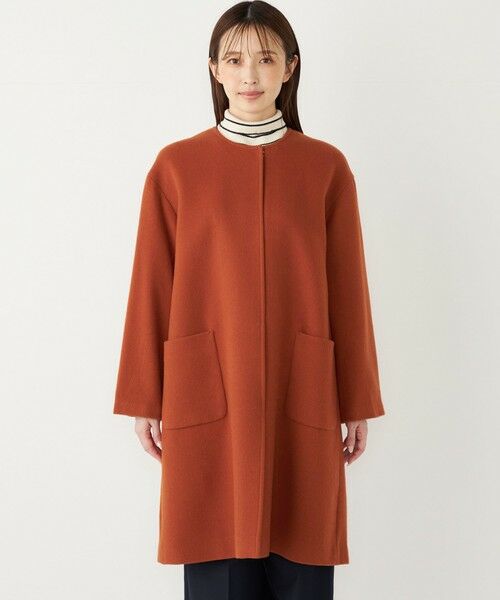 SHIPS / シップス その他アウター | SHIPS Colors:SUPER100 ウール ノーカラー コート◇ | 詳細29