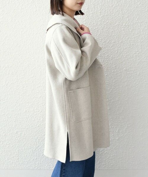 SHIPS / シップス その他アウター | SHIPS Colors:リバー ワイドカラー コート | 詳細16