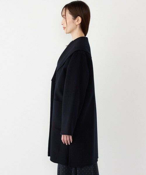 SHIPS / シップス その他アウター | SHIPS Colors:リバー ワイドカラー コート | 詳細21