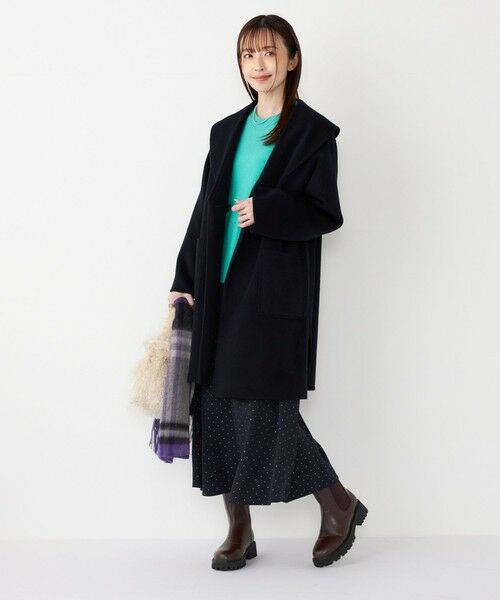 SHIPS / シップス その他アウター | SHIPS Colors:リバー ワイドカラー コート | 詳細24