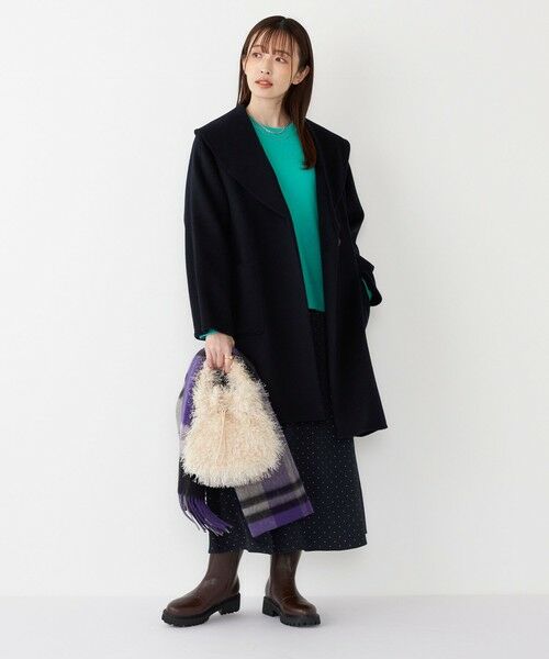 SHIPS / シップス その他アウター | SHIPS Colors:リバー ワイドカラー コート | 詳細25