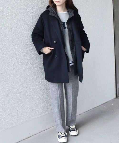 SHIPS / シップス その他アウター | SHIPS Colors:THINSULATE(TM) 中綿 キルティング フード コート◇ | 詳細13