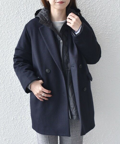 SHIPS / シップス その他アウター | SHIPS Colors:THINSULATE(TM) 中綿 キルティング フード コート◇ | 詳細26