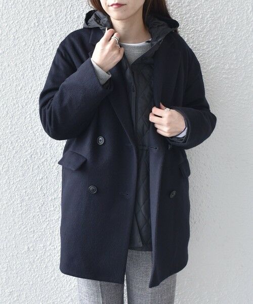 SHIPS / シップス その他アウター | SHIPS Colors:THINSULATE(TM) 中綿 キルティング フード コート◇ | 詳細27