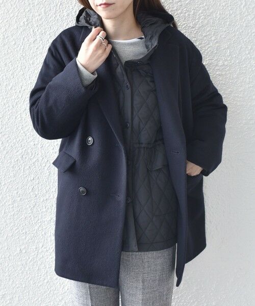 SHIPS / シップス その他アウター | SHIPS Colors:THINSULATE(TM) 中綿 キルティング フード コート◇ | 詳細28