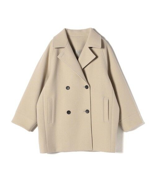 SHIPS / シップス ピーコート | SHIPS Colors:〈手洗い可能〉ジャージーメルトン ピーコート◇ | 詳細1