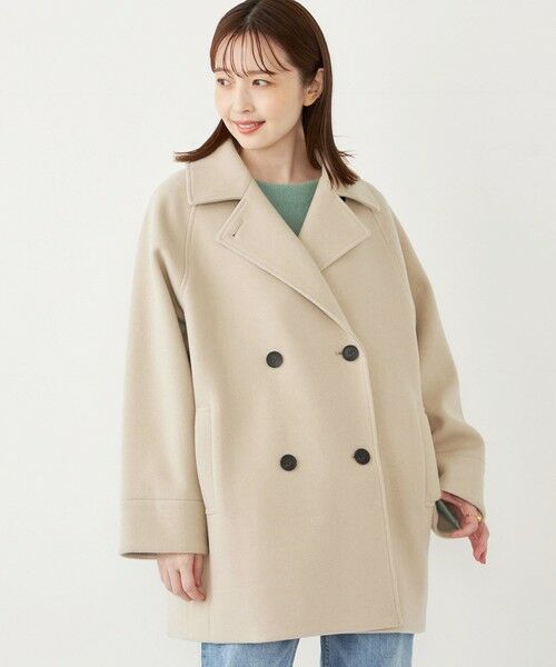 SHIPS / シップス ピーコート | SHIPS Colors:〈手洗い可能〉ジャージーメルトン ピーコート◇ | 詳細11