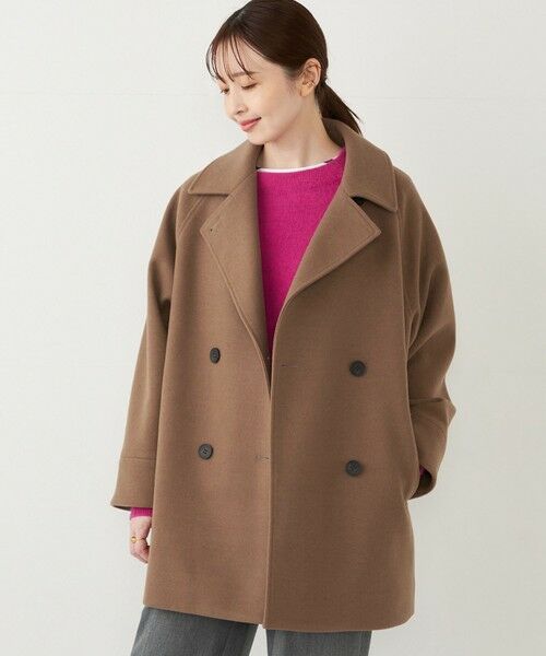 SHIPS / シップス ピーコート | SHIPS Colors:〈手洗い可能〉ジャージーメルトン ピーコート◇ | 詳細22