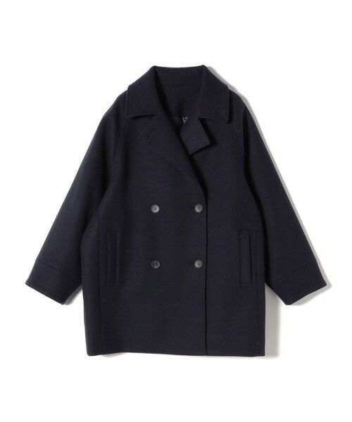 SHIPS / シップス ピーコート | SHIPS Colors:〈手洗い可能〉ジャージーメルトン ピーコート◇ | 詳細26