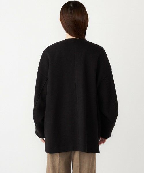 SHIPS / シップス その他アウター | SHIPS Colors:〈手洗い可能〉ジャージーメルトン ノーカラー コート◇ | 詳細13