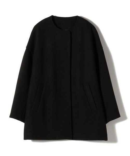 SHIPS / シップス その他アウター | SHIPS Colors:〈手洗い可能〉ジャージーメルトン ノーカラー コート◇ | 詳細9
