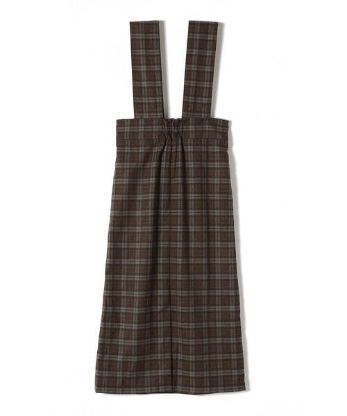 SHIPS / シップス ロング・マキシ丈ワンピース | SHIPS Colors:〈手洗い可能〉リンク チェック ジャンパー スカート | 詳細1