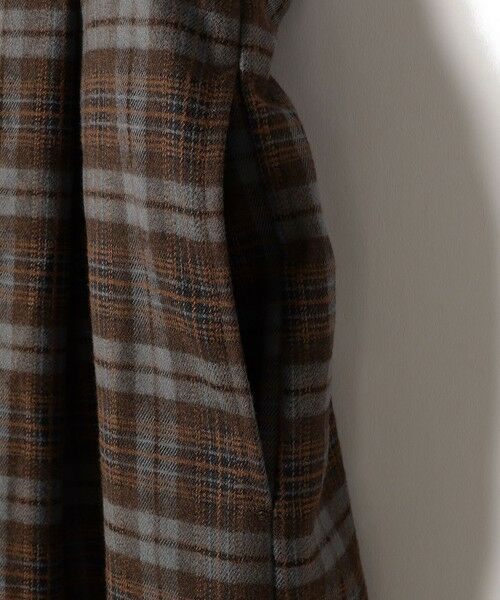 SHIPS / シップス ロング・マキシ丈ワンピース | SHIPS Colors:〈手洗い可能〉リンク チェック ジャンパー スカート | 詳細8