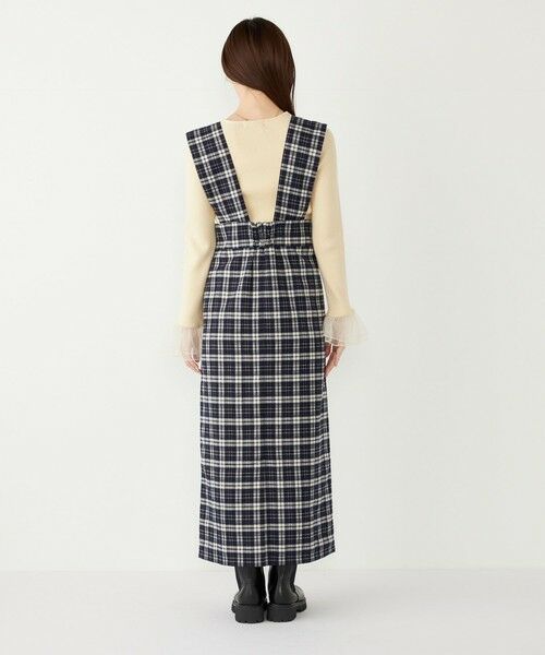 SHIPS / シップス ロング・マキシ丈ワンピース | SHIPS Colors:〈手洗い可能〉リンク チェック ジャンパー スカート | 詳細16
