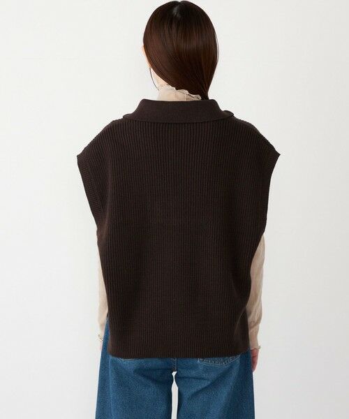 SHIPS / シップス ロング・マキシ丈ワンピース | SHIPS Colors:〈手洗い可能〉ベスト × ニット ワンピース セット◇ | 詳細27