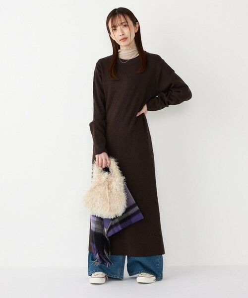 SHIPS / シップス ロング・マキシ丈ワンピース | SHIPS Colors:〈手洗い可能〉ベスト × ニット ワンピース セット◇ | 詳細29