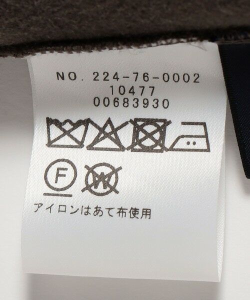 SHIPS / シップス ポンチョ | SHIPS Colors:ダブルフェイス ウールライク オーバー ジレ | 詳細11