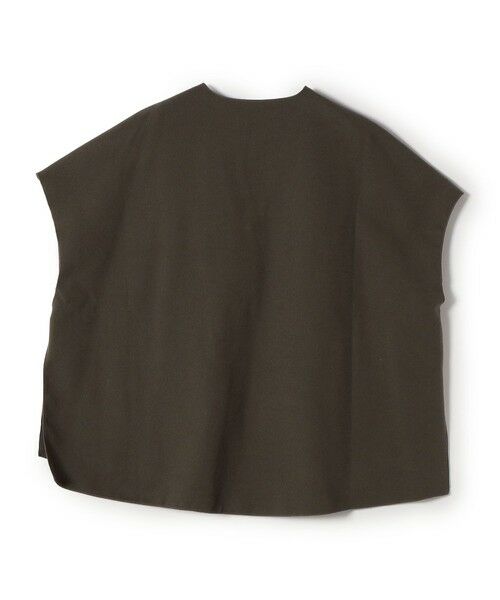 SHIPS / シップス ポンチョ | SHIPS Colors:ダブルフェイス ウールライク オーバー ジレ | 詳細3