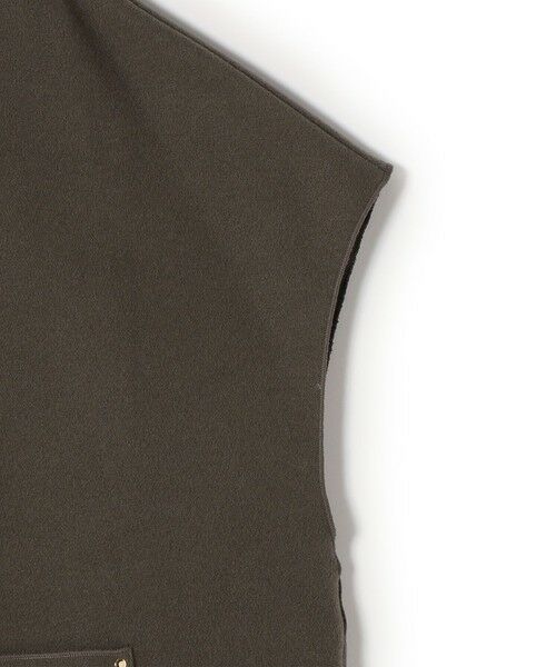 SHIPS / シップス ポンチョ | SHIPS Colors:ダブルフェイス ウールライク オーバー ジレ | 詳細7